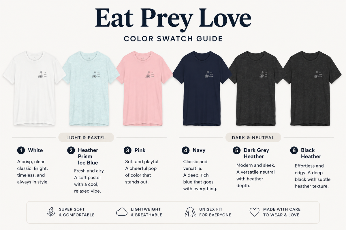Eat Prey Love Pinguicula Shirt | Minimal Carnivorous Plant T-Shirt for Plant Lovers